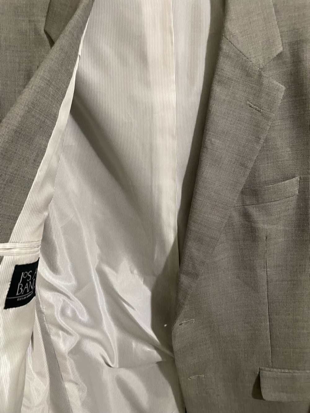 Jos. A. Bank Light Gray Sport Coat - Picture 5 of 7